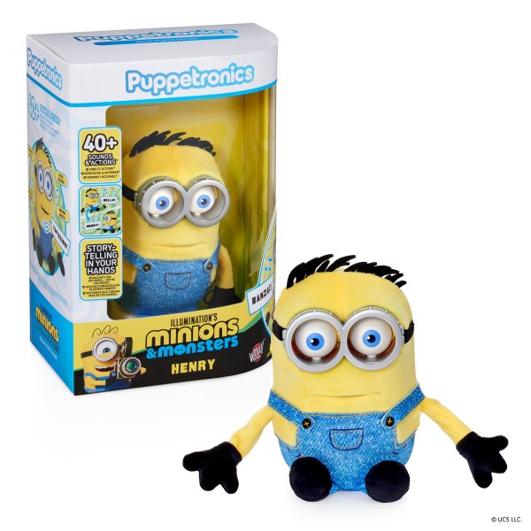REAL FX MINIONS Palm Puppetronic интерактивная игрушка - Henry