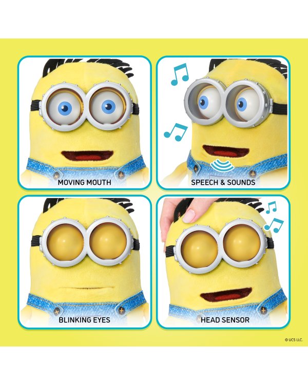 REAL FX MINIONS Palm Puppetronic интерактивная игрушка - Henry