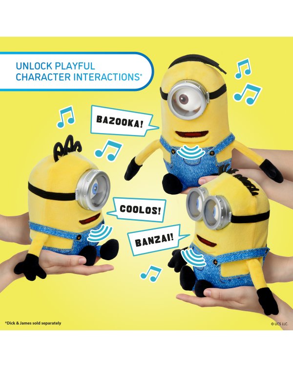 REAL FX MINIONS Palm Puppetronic интерактивная игрушка - Henry