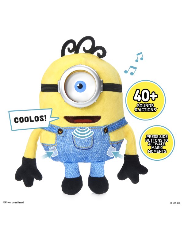 REAL FX MINIONS Palm Puppetronic интерактивная игрушка - James