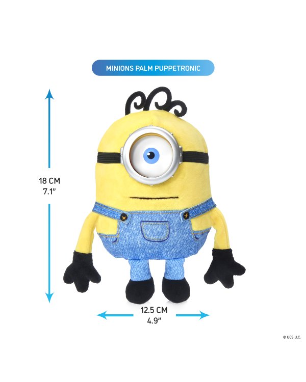 REAL FX MINIONS Palm Puppetronic интерактивная игрушка - James
