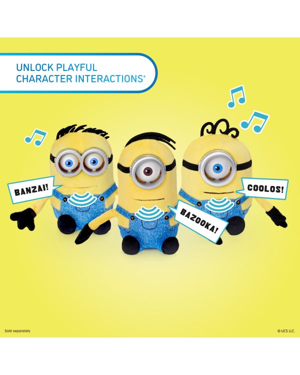 REAL FX MINIONS Palm Puppetronic интерактивная игрушка - James