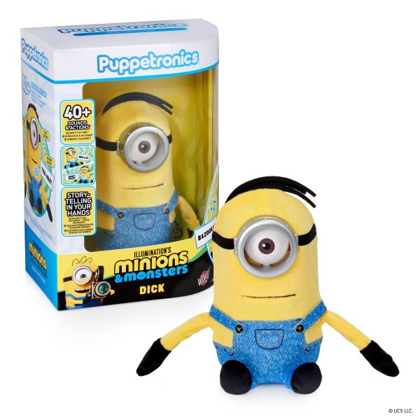 REAL FX MINIONS Palm Puppetronic интерактивная игрушка - Dick