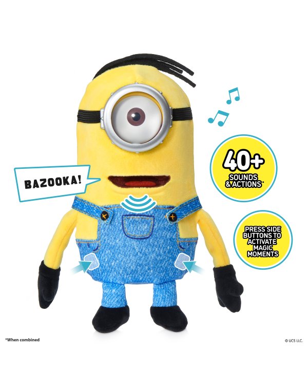 REAL FX MINIONS Palm Puppetronic интерактивная игрушка - Dick