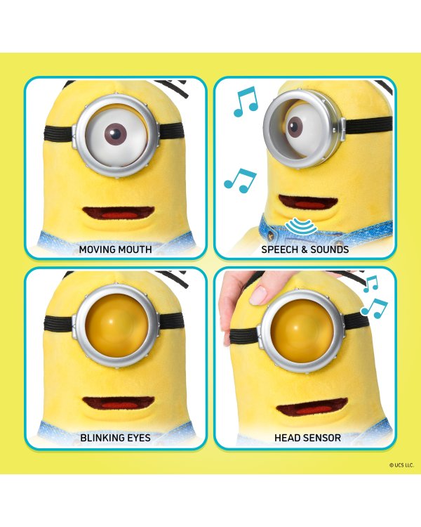 REAL FX MINIONS Palm Puppetronic интерактивная игрушка - Dick