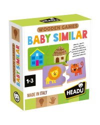 HEADU деревянная игра «Похожее для малышей»