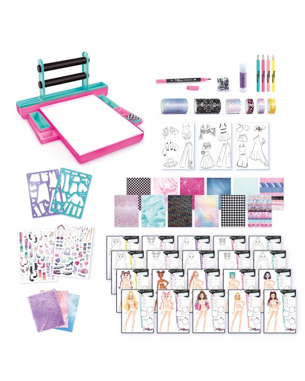 STYLE 4 EVER Набор для творчества Fashion Designer Light-up Studio