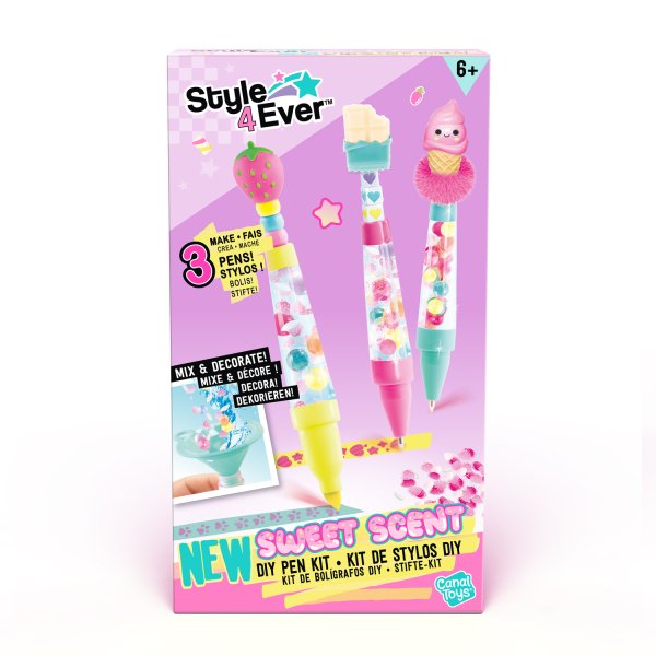 Обложка книги «STYLE 4 EVER DIY набор для декорирования ручек Pen Kit Sweet Scent»