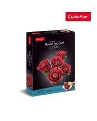 CUBICFUN 3D пазл «Букет цветов – розы»