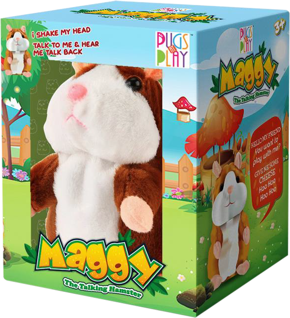 Обложка книги «PUGS AT PLAY говорящий хомяк Мегги»