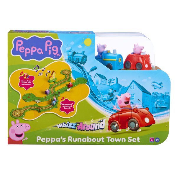 PEPPA PIG Whizz Around Peppa Игрушечный комплект "Пеппа на улице" PEPPA PIG Whizz Around Peppa Игрушечный комплект "Пеппа на улице"