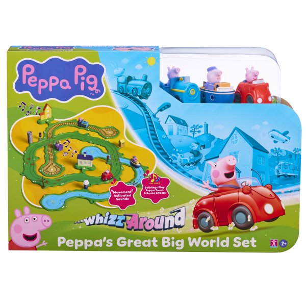 PEPPA PIG Whizz Around Peppa Игрушечный комплект "Мир Пеппы" PEPPA PIG Whizz Around Peppa Игрушечный комплект "Мир Пеппы"