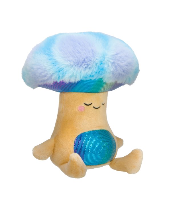 LIVING ON THE VEG S1 Мягкая игрушка Грибочек, 15 см