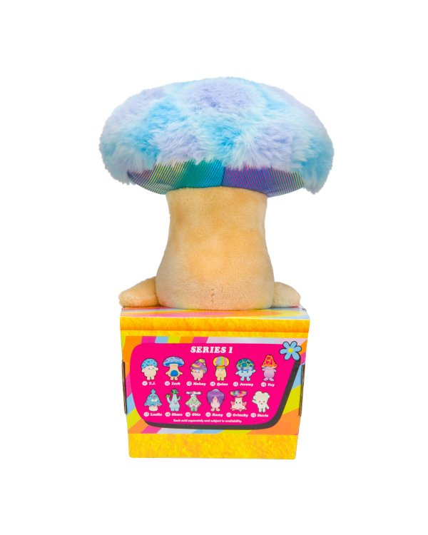 LIVING ON THE VEG S1 Мягкая игрушка Грибочек, 15 см