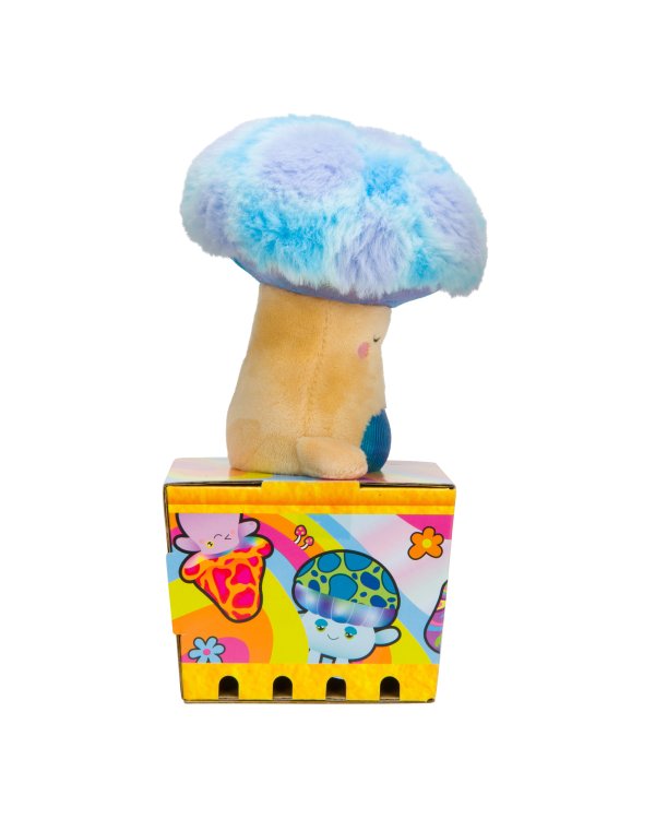 LIVING ON THE VEG S1 Мягкая игрушка Грибочек, 15 см