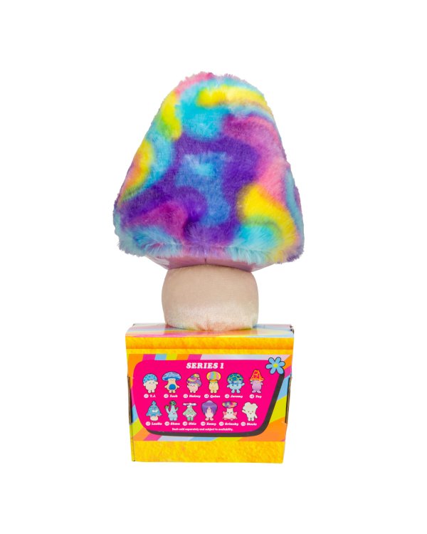 LIVING ON THE VEG S1 Мягкая игрушка Грибочек, 15 см