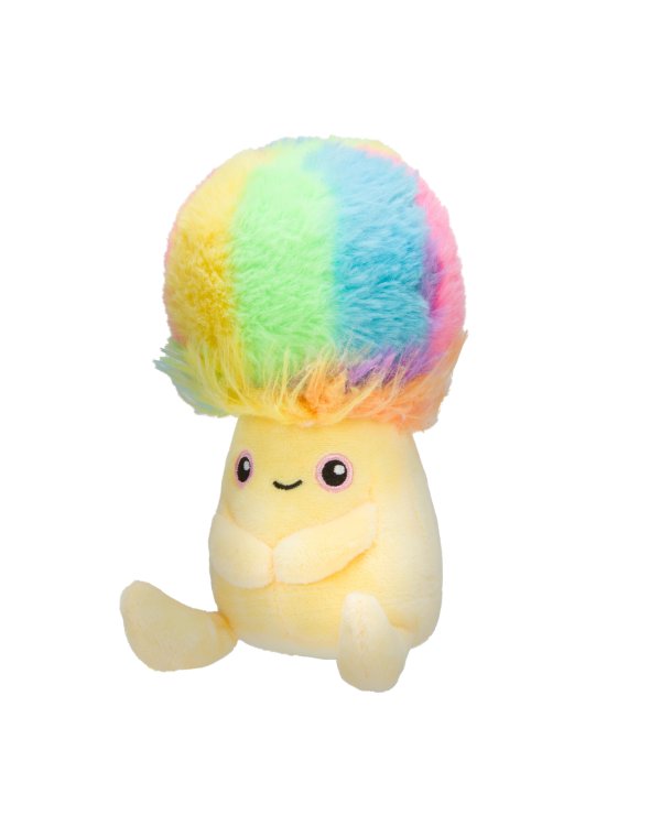 LIVING ON THE VEG S1 Мягкая игрушка Грибочек, 15 см