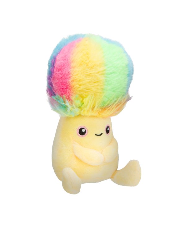 LIVING ON THE VEG S1 Мягкая игрушка Грибочек, 15 см