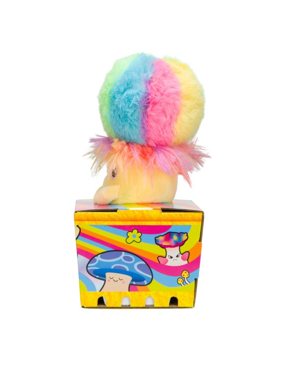 LIVING ON THE VEG S1 Мягкая игрушка Грибочек, 15 см