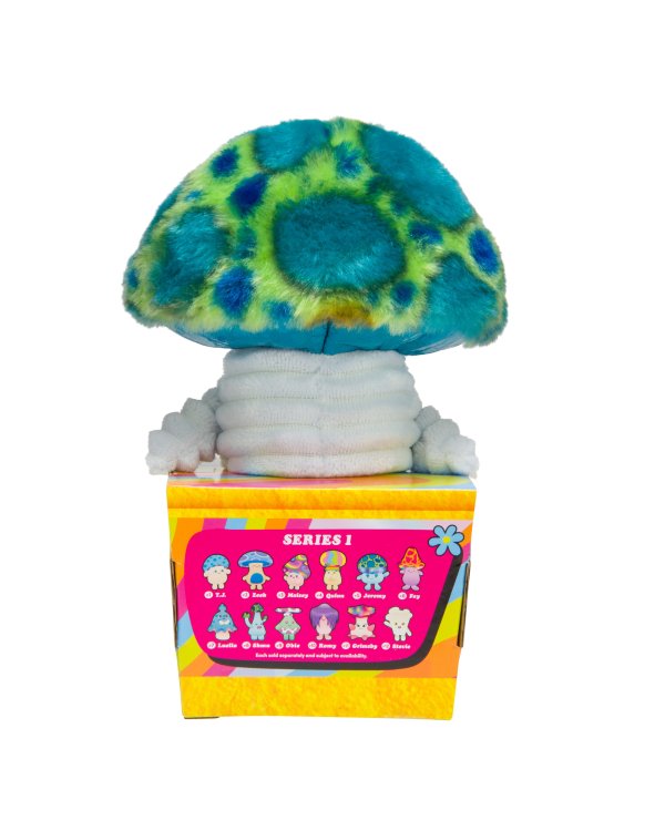 LIVING ON THE VEG S1 Мягкая игрушка Грибочек, 15 см