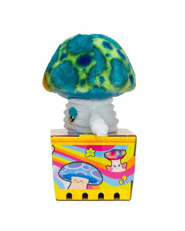 LIVING ON THE VEG S1 Мягкая игрушка Грибочек, 15 см