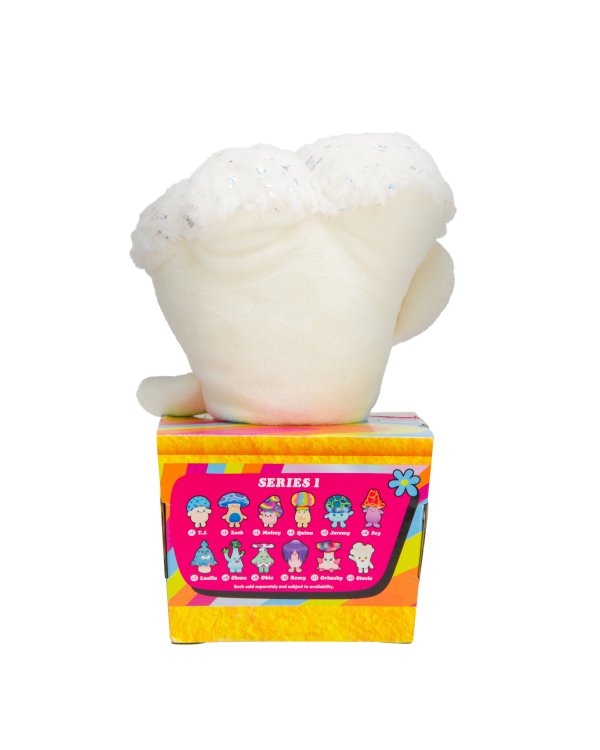 LIVING ON THE VEG S1 Мягкая игрушка Грибочек, 15 см