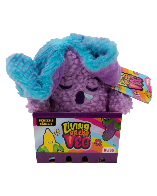 LIVING ON THE VEG Мягкая игрушка Кукуруза, 15 см, S2