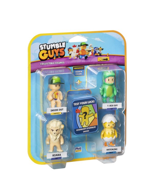 STUMBLE GUYS Комплект фигурок, 5 шт, 6 см