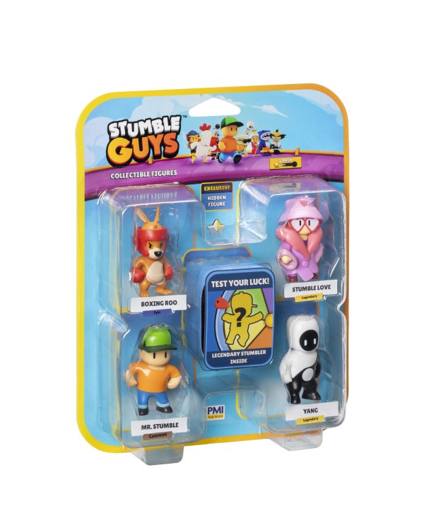 STUMBLE GUYS Комплект фигурок, 5 шт, 6 см