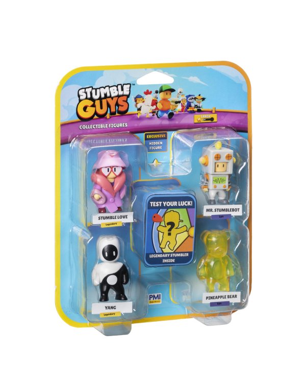 STUMBLE GUYS Комплект фигурок, 5 шт, 6 см