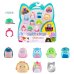SQUISHMALLOWS SQUISH-A-LONGS Комплект фигурок, 8 шт, 2,5 см