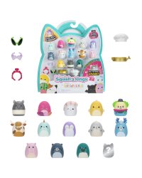 SQUISHMALLOWS SQUISH-A-LONGS Комплект фигурок, 14 шт, 2,5 см