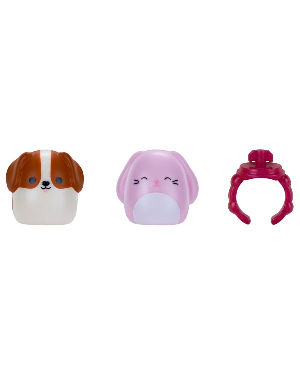 SQUISHMALLOWS SQUISH-A-LONGS Фигурки-сюрприз, 2 шт, 2,5 cm