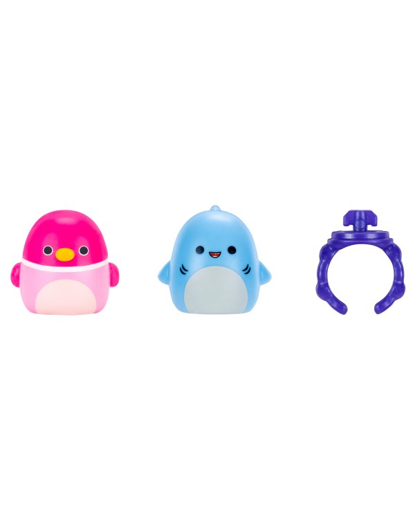 SQUISHMALLOWS SQUISH-A-LONGS Фигурки-сюрприз, 2 шт, 2,5 cm