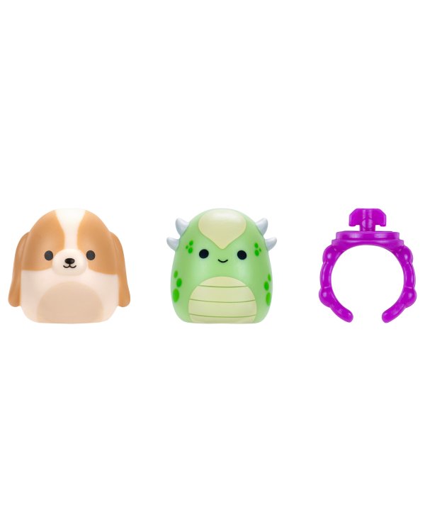 SQUISHMALLOWS SQUISH-A-LONGS Фигурки-сюрприз, 2 шт, 2,5 cm