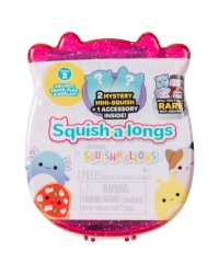 SQUISHMALLOWS SQUISH-A-LONGS Фигурки-сюрприз, 2 шт, 2,5 cm