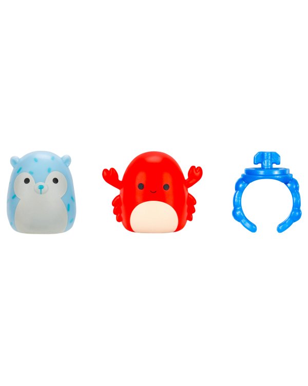 SQUISHMALLOWS SQUISH-A-LONGS Фигурки-сюрприз, 2 шт, 2,5 cm
