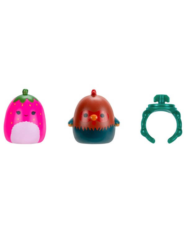 SQUISHMALLOWS SQUISH-A-LONGS Фигурки-сюрприз, 2 шт, 2,5 cm