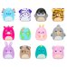 SQUISHMALLOWS Squish-a-longs Scribbles кейс с 2 мини-фигурками