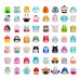 Дополнительное изображение книги «SQUISHMALLOWS SQUISH-A-LONGS Фигурки-сюрприз, 2 шт, 2,5 cm»