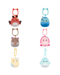 SQUISHMALLOWS W31 Плюшевый брелок, 8 см