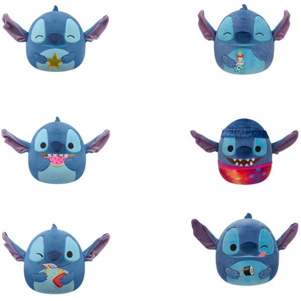 SQUISHMALLOWS DISNEY STITCH Мягкая игрушка, 25 см