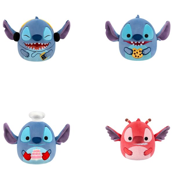 SQUISHMALLOWS DISNEY STITCH Мягкая игрушка, 25 см