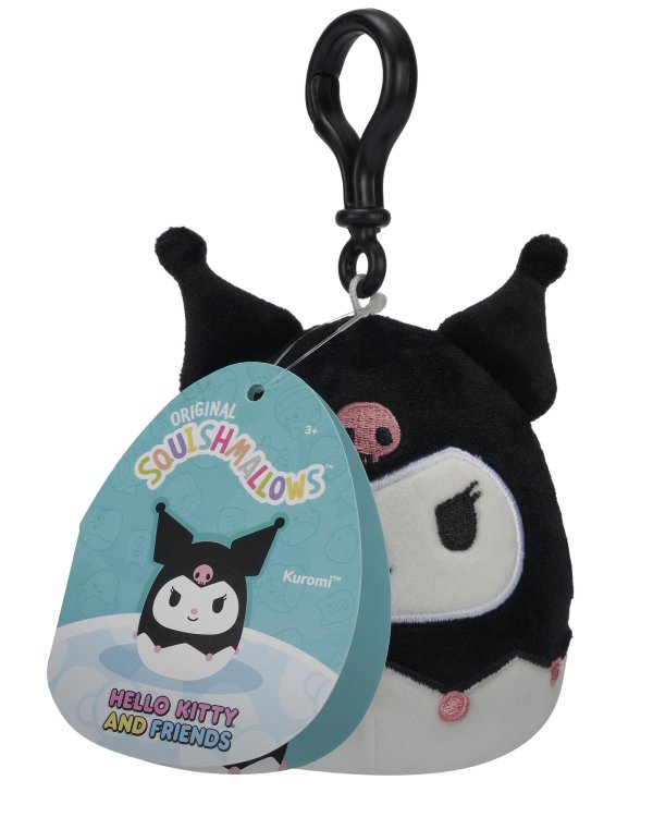SQUISHMALLOWS HELLO KITTY W20 Плюшевый брелок, 8 см