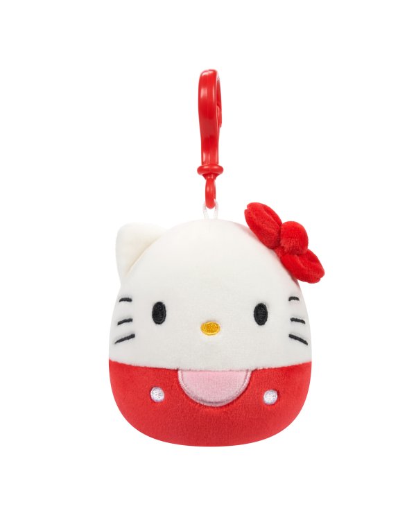 SQUISHMALLOWS HELLO KITTY W20 Плюшевый брелок, 8 см