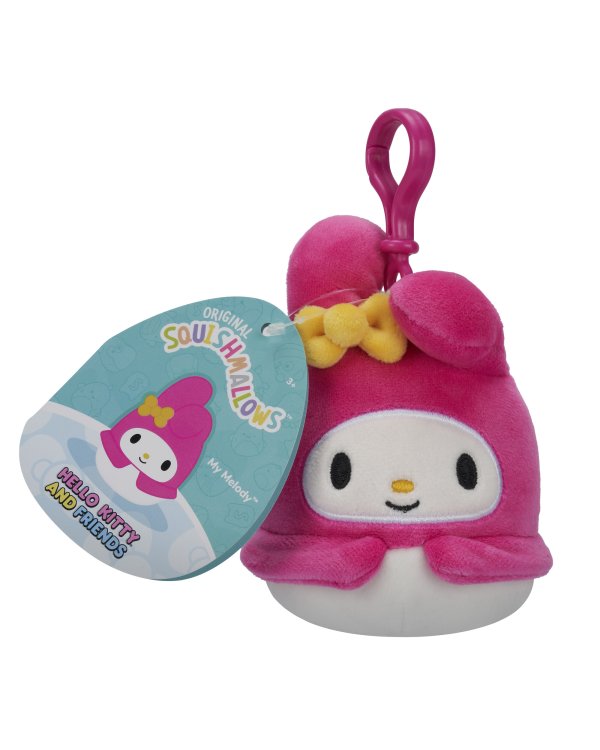 SQUISHMALLOWS HELLO KITTY W20 Плюшевый брелок, 8 см