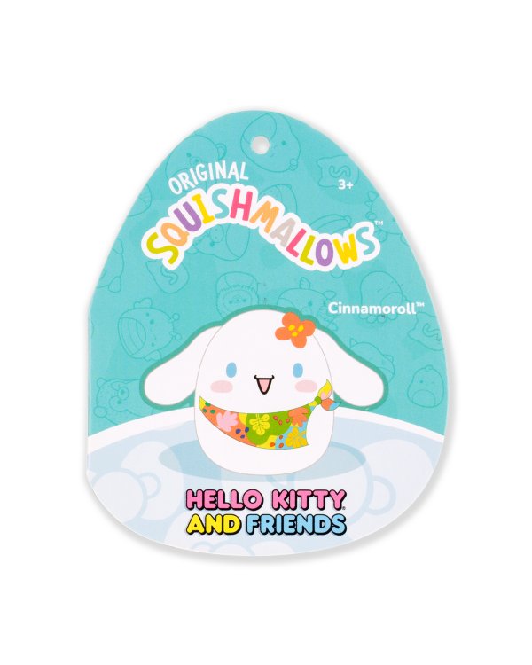 SQUISHMALLOWS HELLO KITTY W25 Плюшевый брелок, 8 см