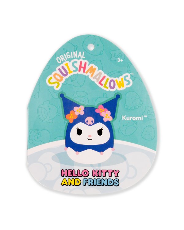 SQUISHMALLOWS HELLO KITTY W25 Плюшевый брелок, 8 см