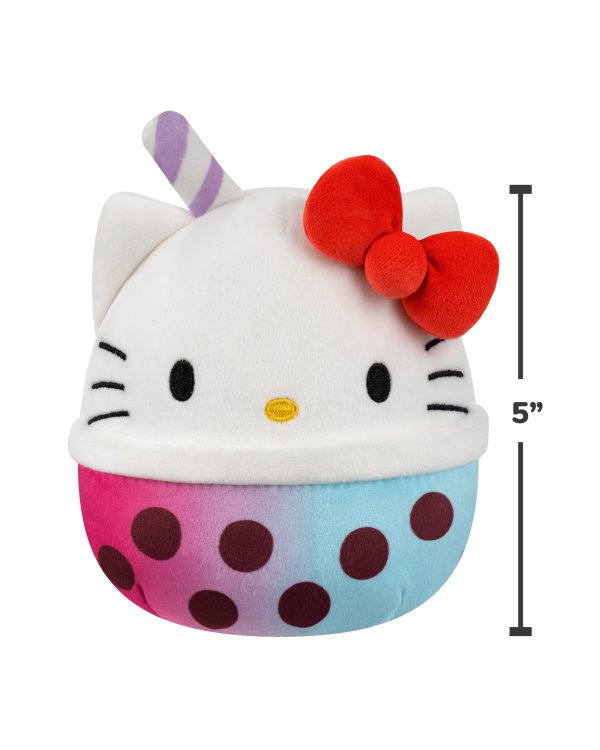 SQUISHMALLOWS HELLO KITTY Mystery Squad W25 Плюшевая игрушка-сюрприз с запахом, 12 см