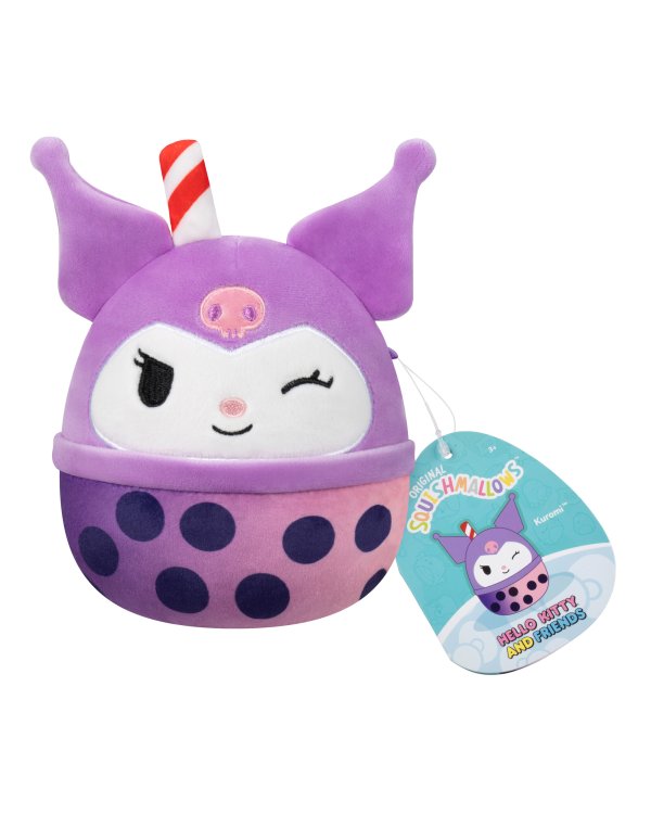 SQUISHMALLOWS HELLO KITTY Mystery Squad W25 Плюшевая игрушка-сюрприз с запахом, 12 см